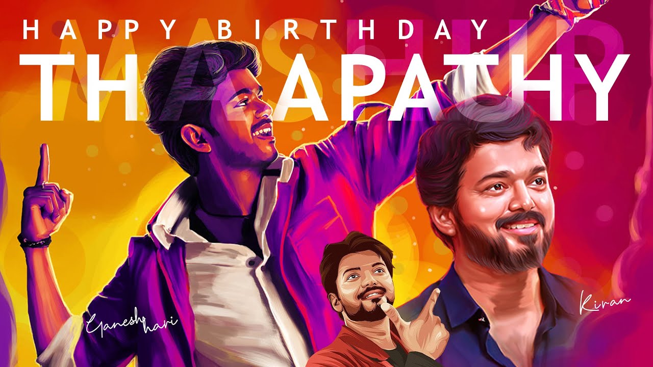 Thalapathy Vijay Birthday Special Mashup | political concept | 2020 | GANESHHARI