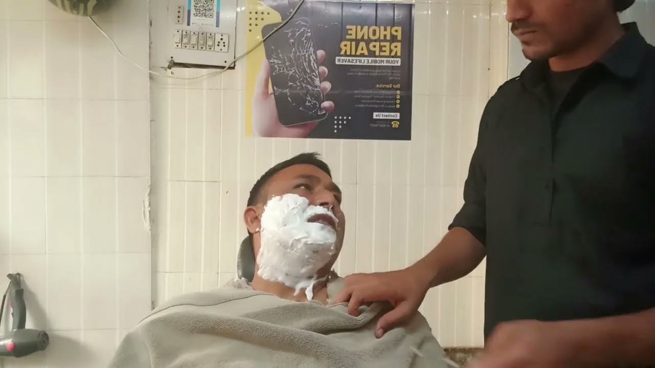 Clean Shave Tutorial for Men | Before & After Transformation | Step-by-Step Shaving Guide #barber