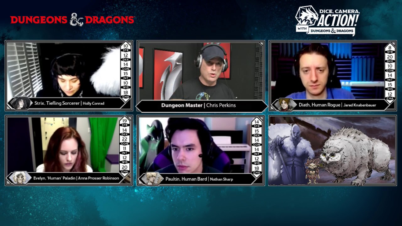 Episode 85 - Dice, Camera, Action with Dungeons & Dragons