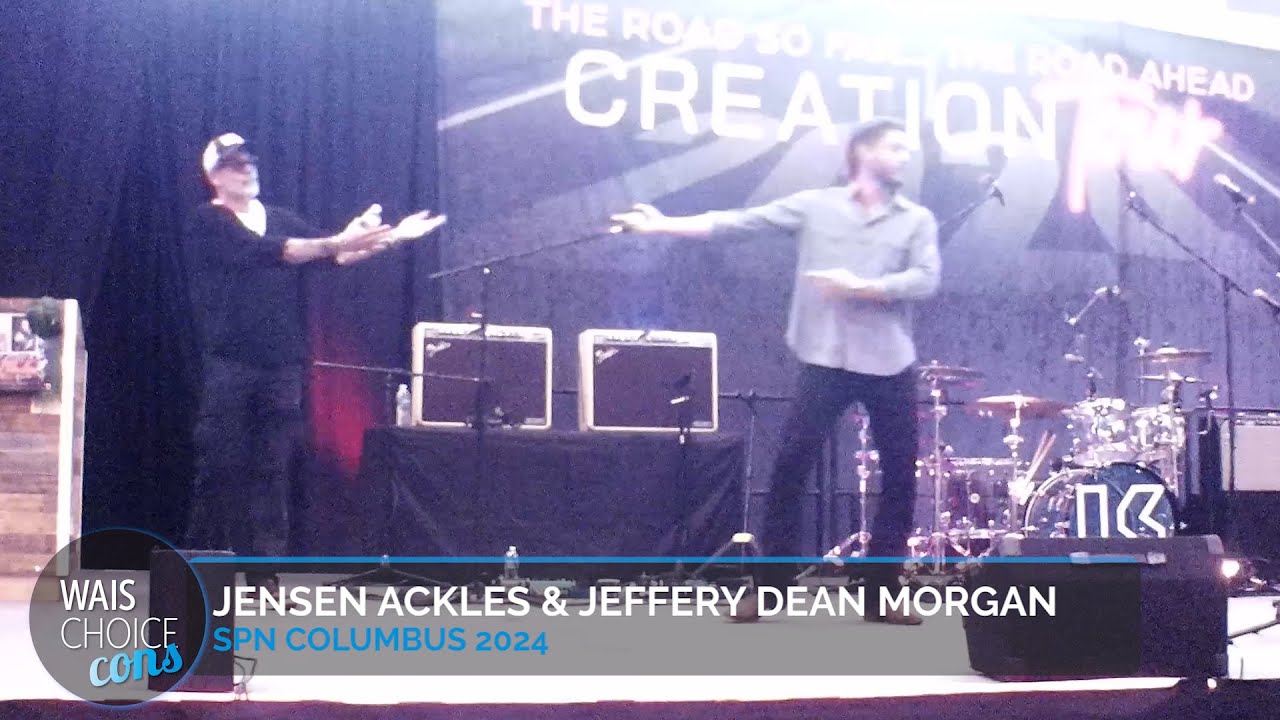 Jensen & Jeffrey Dean FULL PANEL Part 2 || SPN Columbus 2024