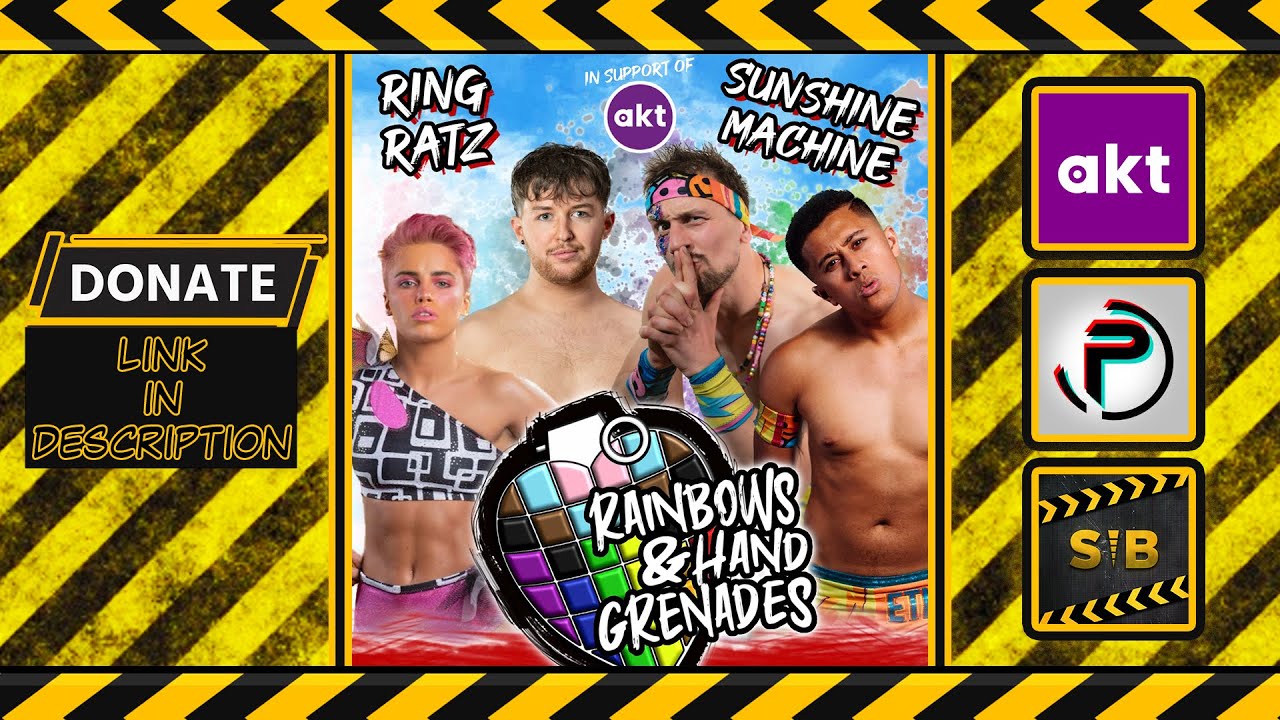 Sunshine Machine vs Ring Ratz | Purpose Wrestling supporting AKT