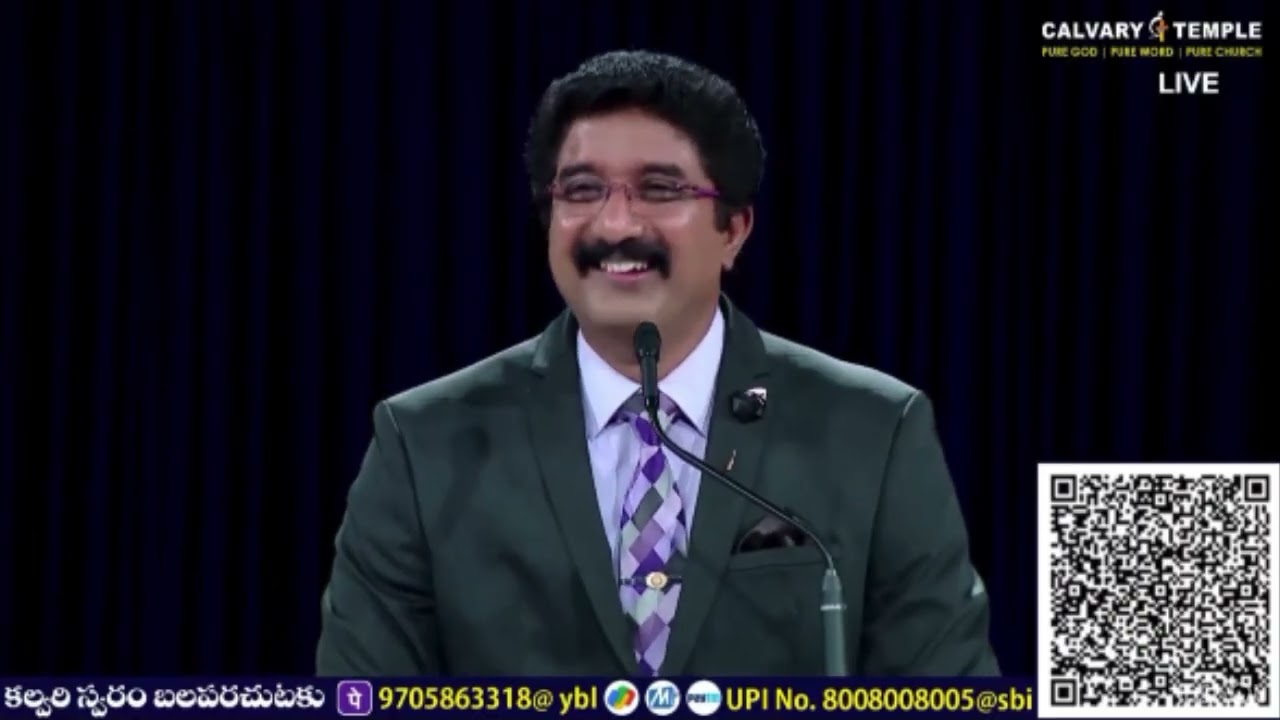 ✝️💐TODAY'S WORD OF GOD \\ DR SATISH KUMAR BROTHER'S SERMONS #jesusmessagesintelugu