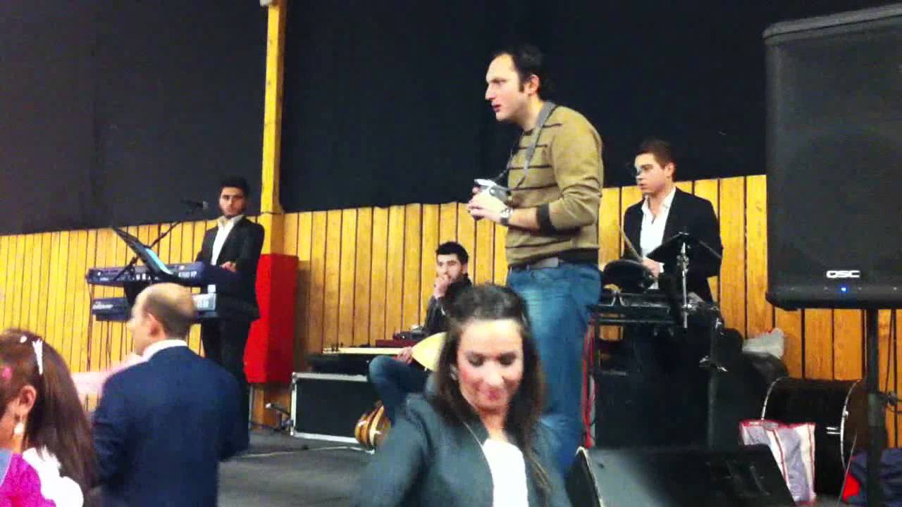 Assyrian Nuwell Benyamin Wedding With Geznakh Band 11.02.2012  Part 1