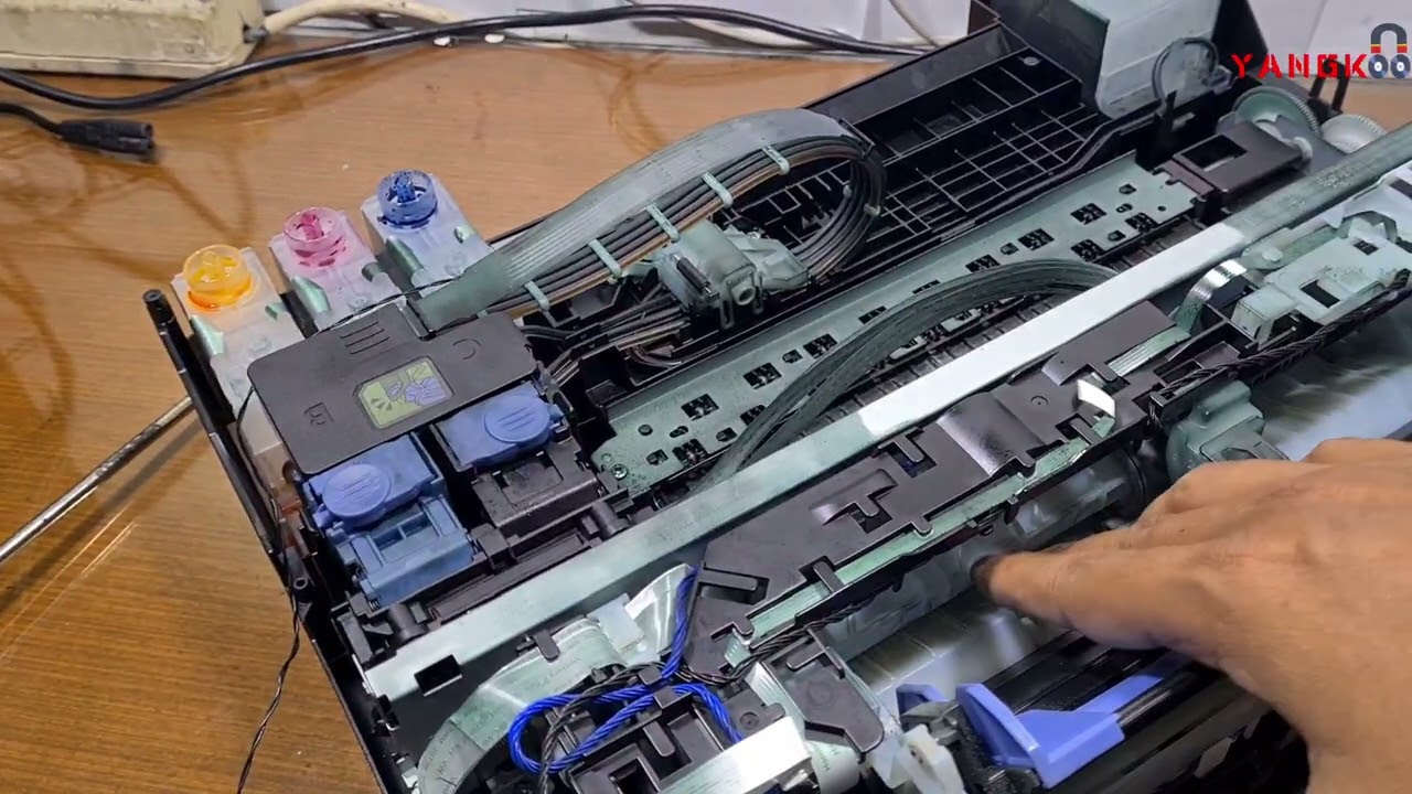 Printer Canon G1020 Error 1300 Fix | Memperbaiki printer canon G1020 paperjam error 1300