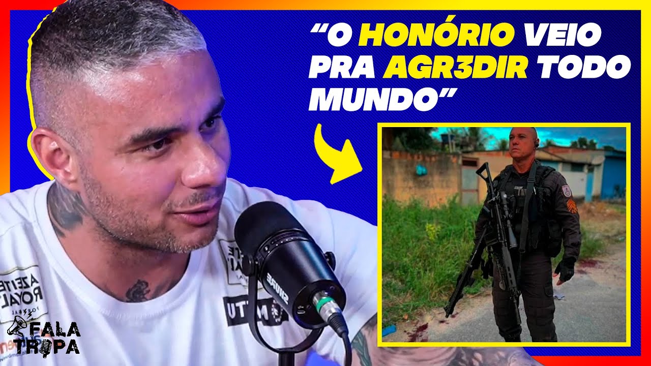 O SGT HONÓRIO SE METEU NA BRIGA E ISSO QUE DEU... FOI TODO MUNDO PRA CIMA DELE!