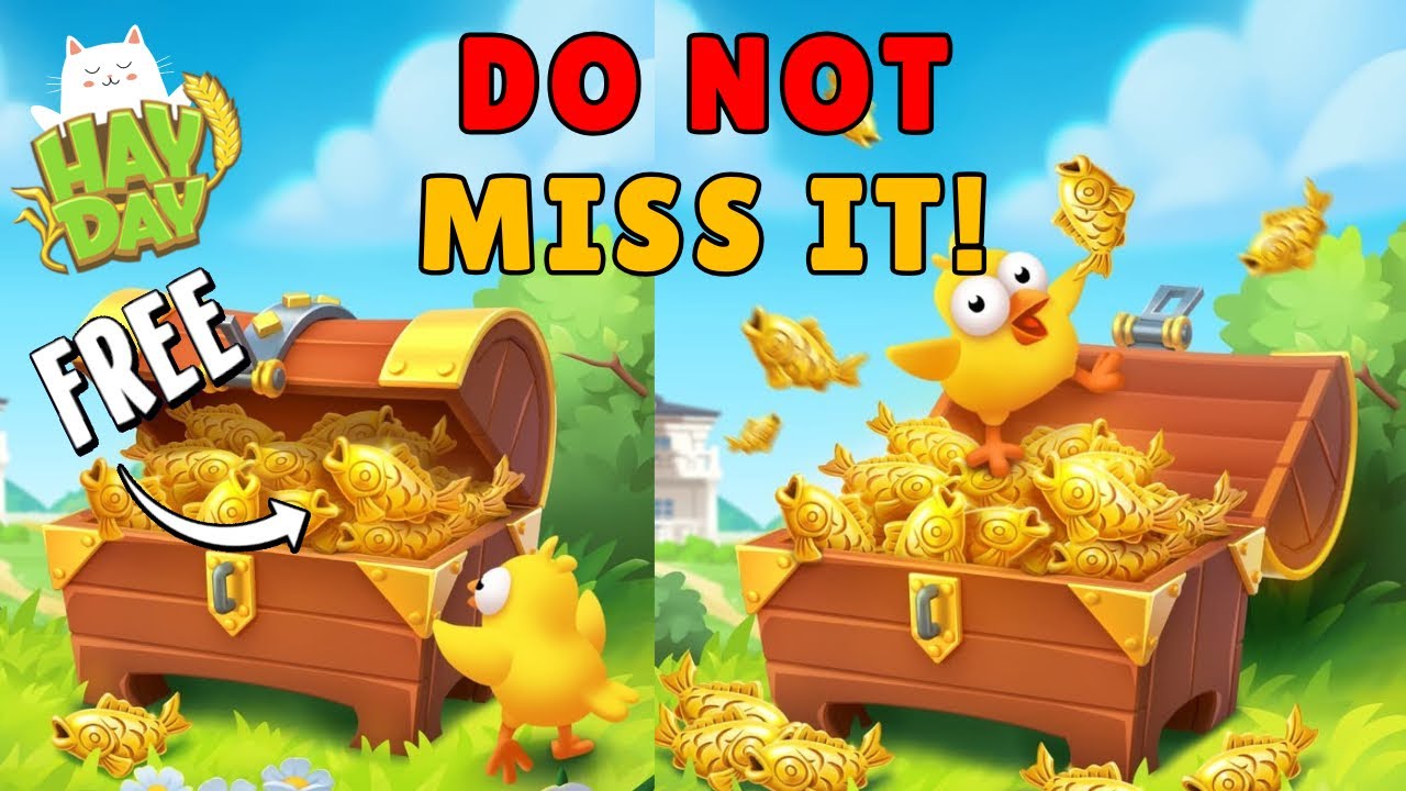 Hay Day - 300 FREE KOI FISH, claim now!