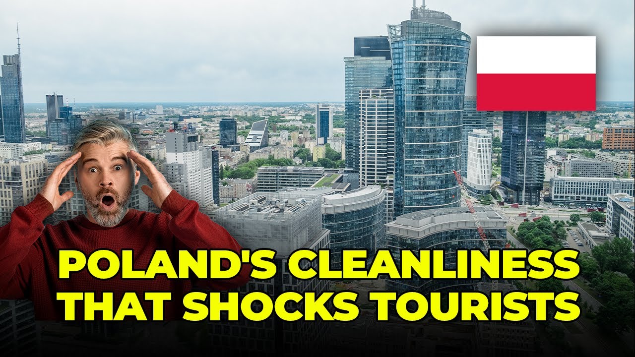 The Cleanliness of Polish Cities That Shocks Tourists 🤯