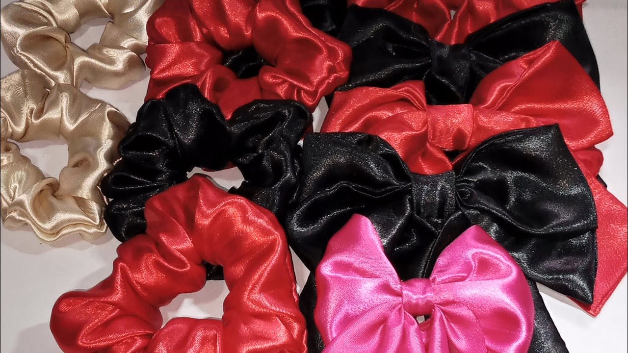 DIY Bow Ponytail Hand Craft/Hand Made