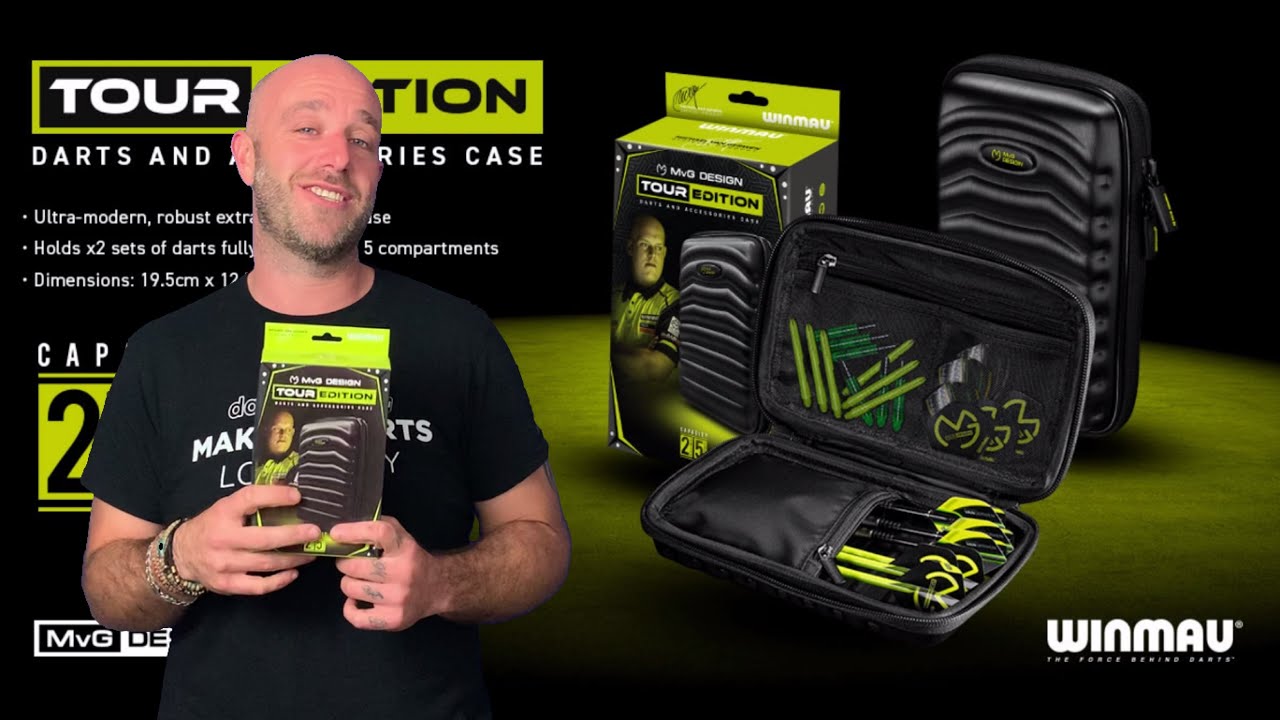 MVG TOUR EDITION WINMAU DARTS CASE REVIEW WITH ADAM WHITE