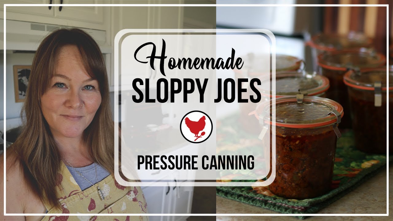 Pressure Canning Sloppy Joes | Cosmopolitan Cornbread