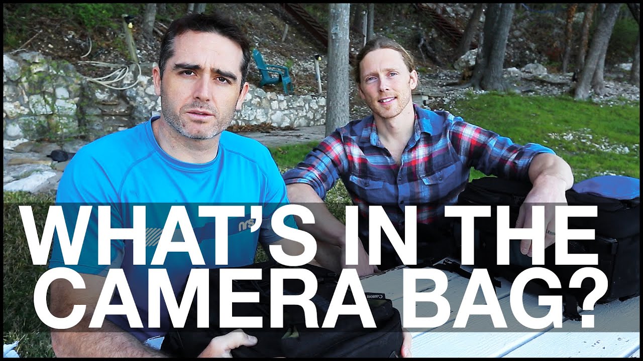 What's in your Camera bag? - The basic kit we always bring