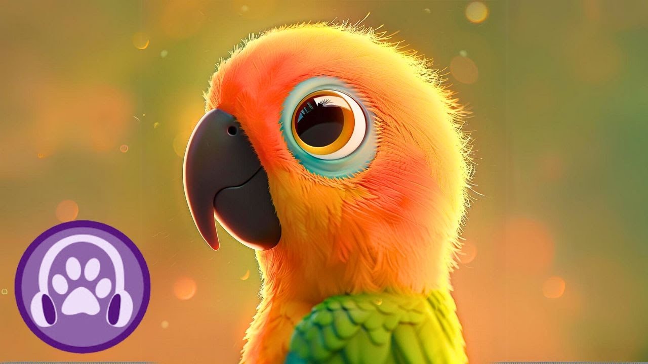 Magic Music for Parrots - Instantly Calm and Relax Your Parrot! 🦜❤️