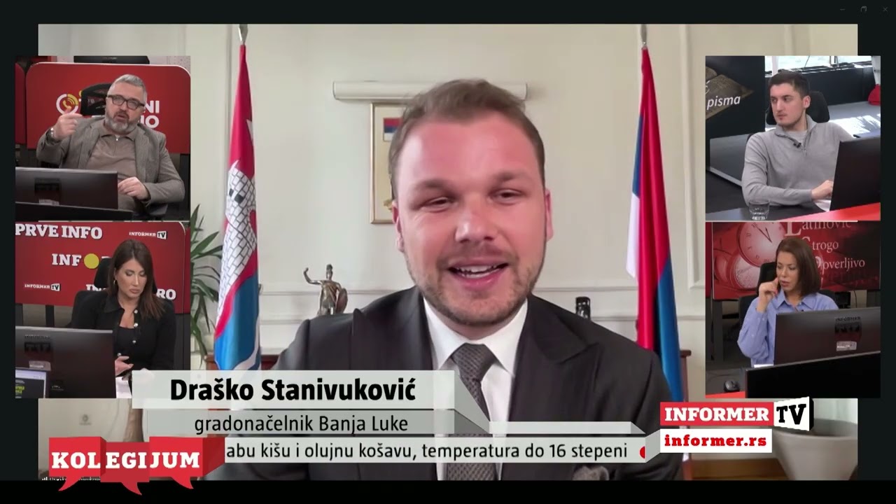 Nakon skandala na hrvatskoj granici, Draško Stanivuković ekskluzivno u Kolegijumu Informer TV