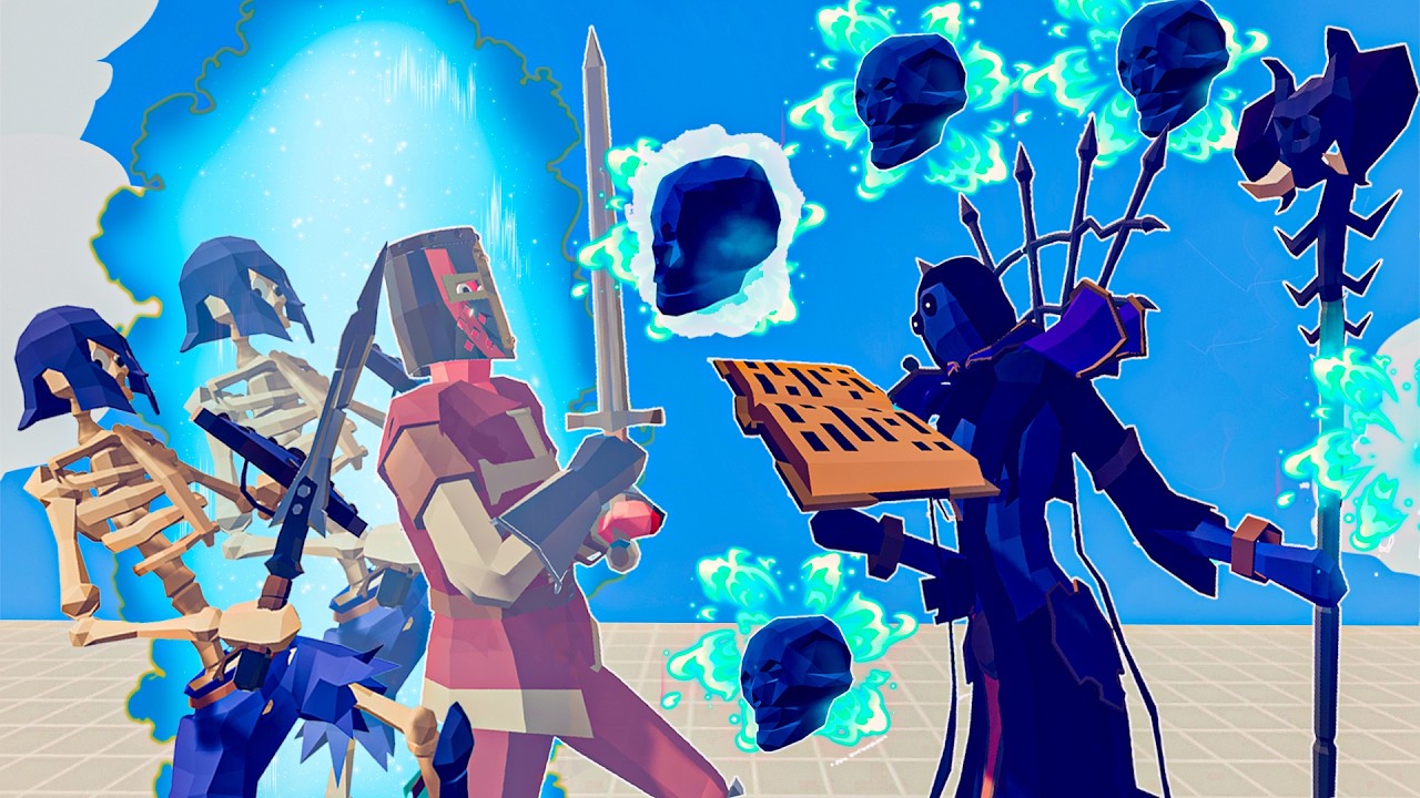 WARLORD NECROMANCER vs EVERY UNIT | Totally Accurate Battle Simulator-TABS