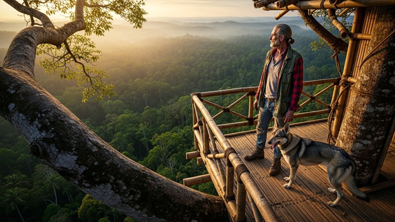 They Mocked The Veteran For Building A Treehouse — Until The Flood Swallowed Their Mansions