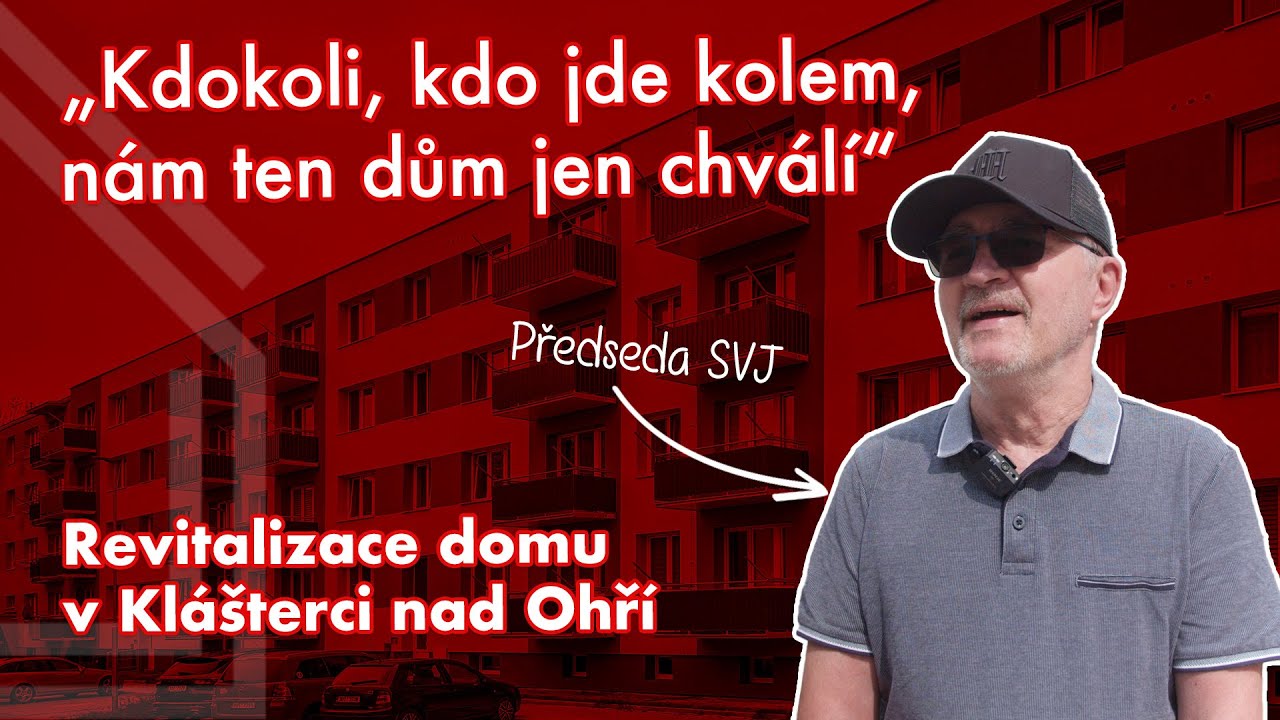 Nový kabát pro bytový dům v Klášterci nad Ohří 💪🏻 | Revitalizace bytových domů | IP Polná