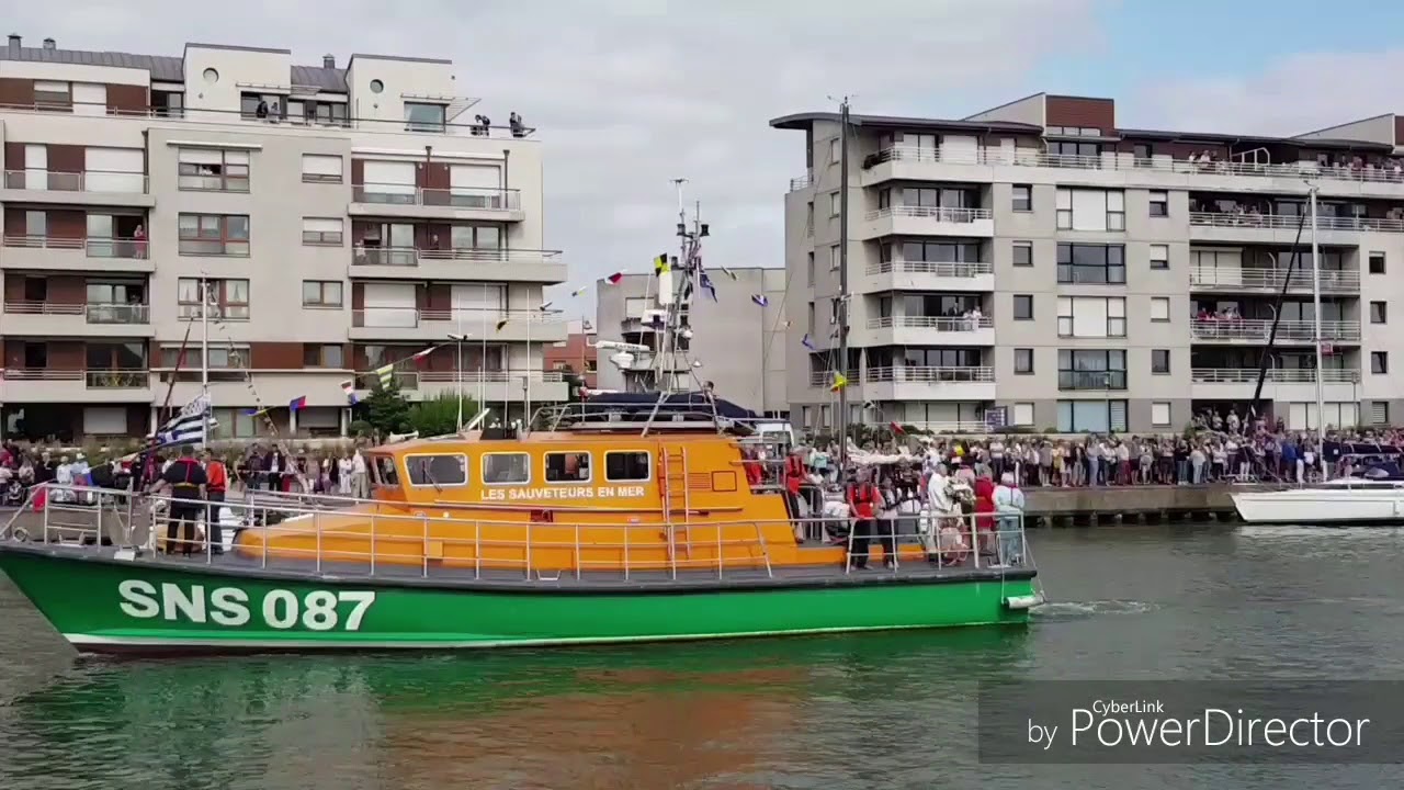 Bénédiction de la mer -Procession du 15 Aout 2018 à Dunkerque.