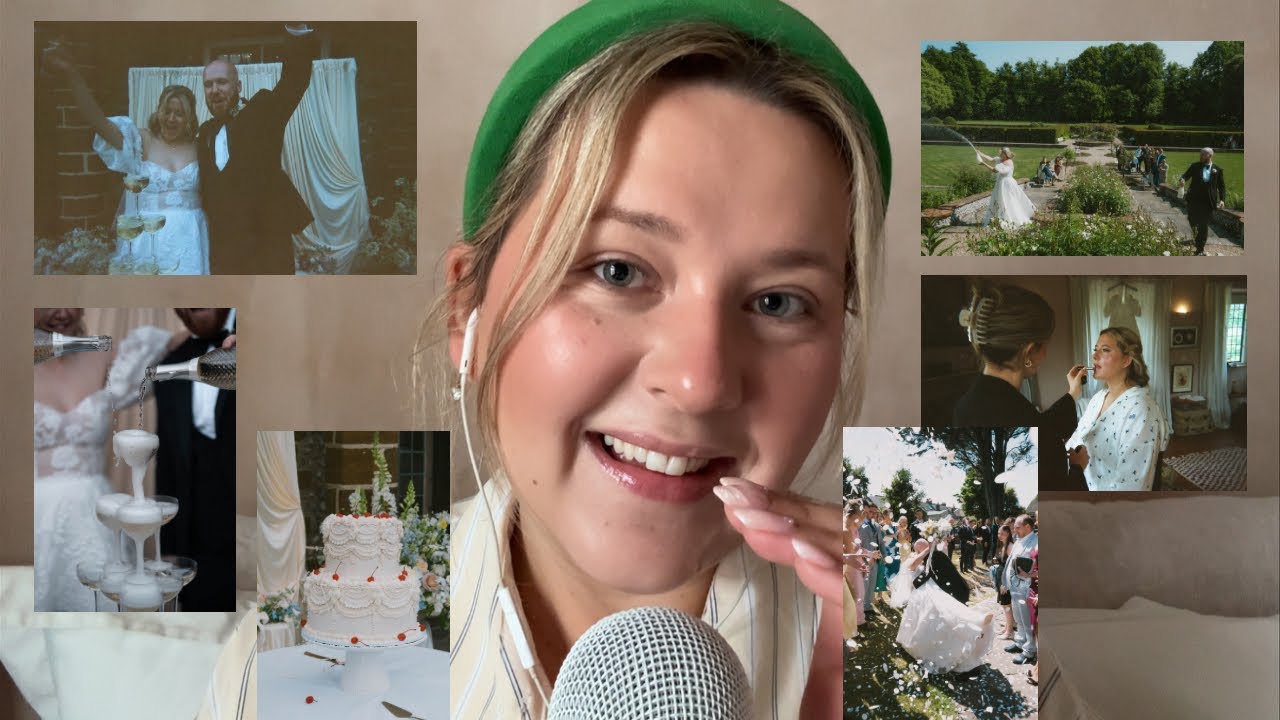 ASMR | Whisper ramble about my wedding (with pictures!)