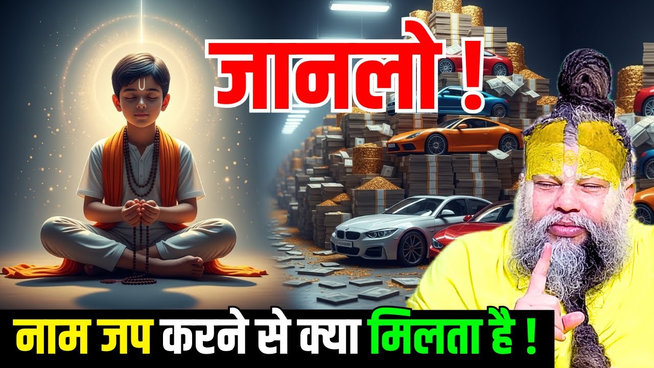 जानलो ! नाम जप करने से क्या मिलता है ! #premanandjimaharaj 