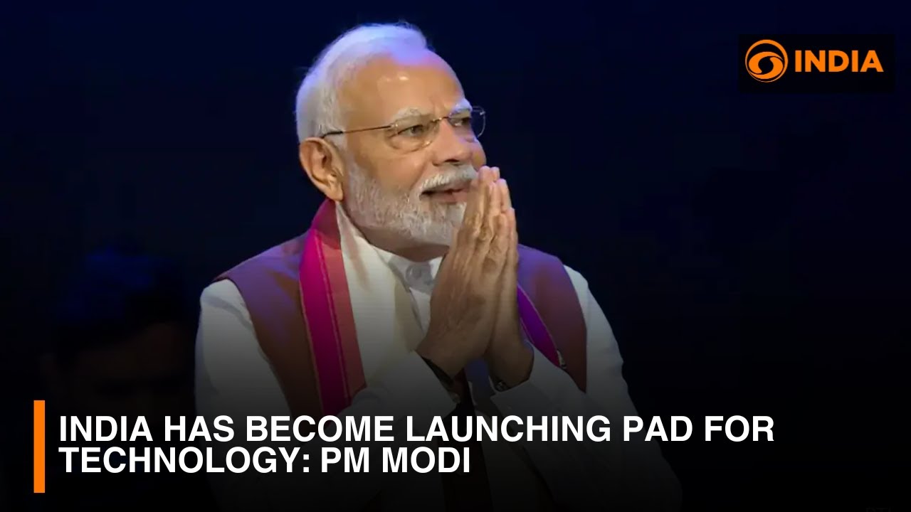 India has become launching pad for technology: PM Modi and more news | DD India News Hour