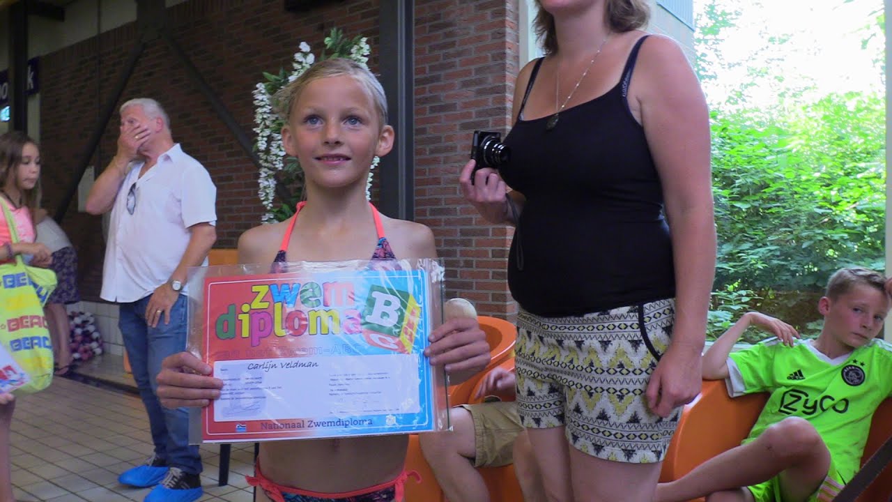 Zwemdiploma B  Carlijn Veldman