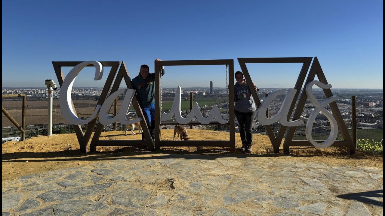 Kostenloser Wohnmobilstellplatz über den Dächern von Sevilla mit Mega Aussicht Teil 8#travel #urlaub