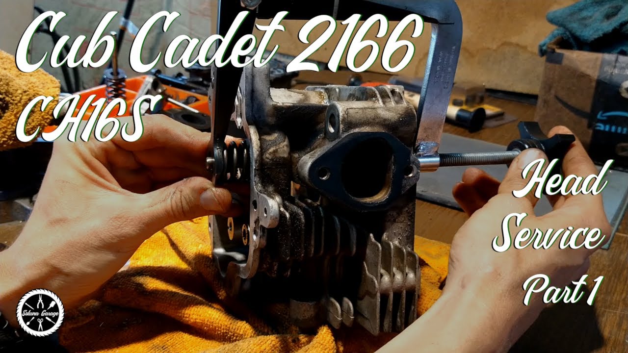 Kohler Command CH16S Head Service, Part 1 - Cub Cadet 2166