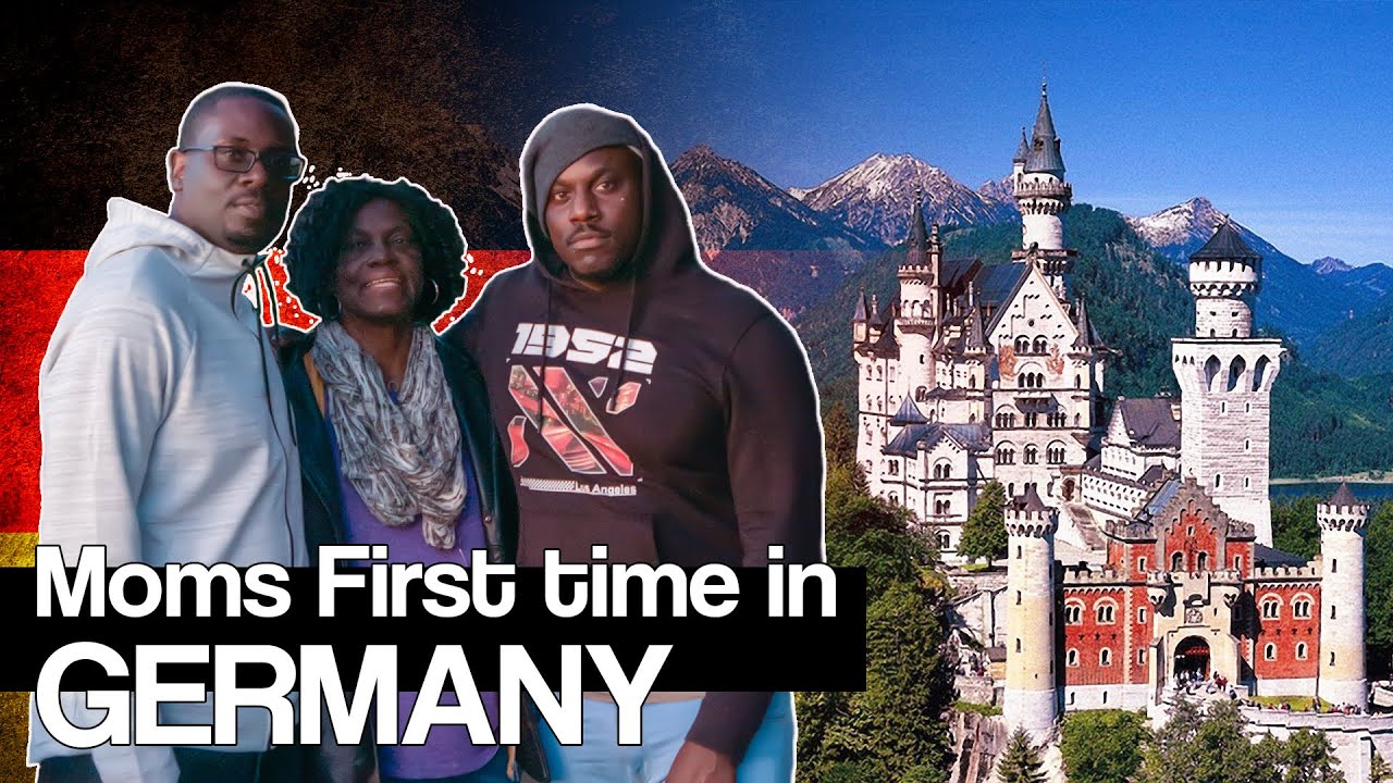 AMERICAN Mom FIRST TIME to See and Visit GERMANY