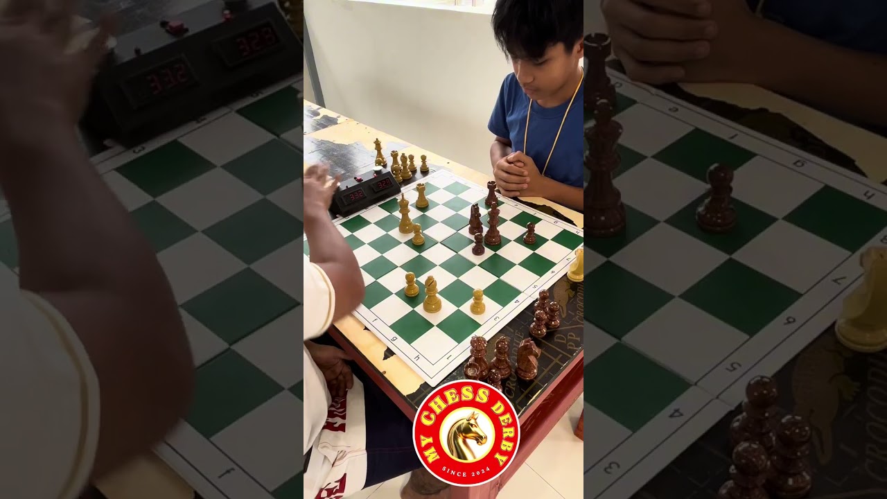 Knight versus Rook endgame played between Edmer Estabaya versus Samuel Baloyo
