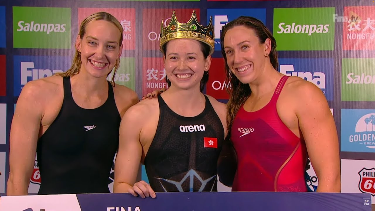 Swimming World Cup Indianapolis 2022 Womens 100m Freestyle Final Siobhan Haughey 何詩蓓