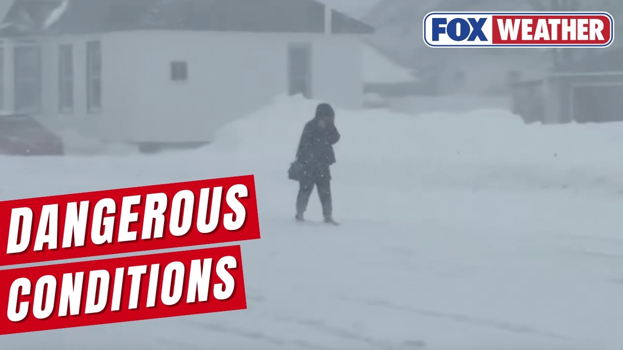 Blizzard Bringing Dangerous Blowing Snow to Michigan's Upper Peninsula