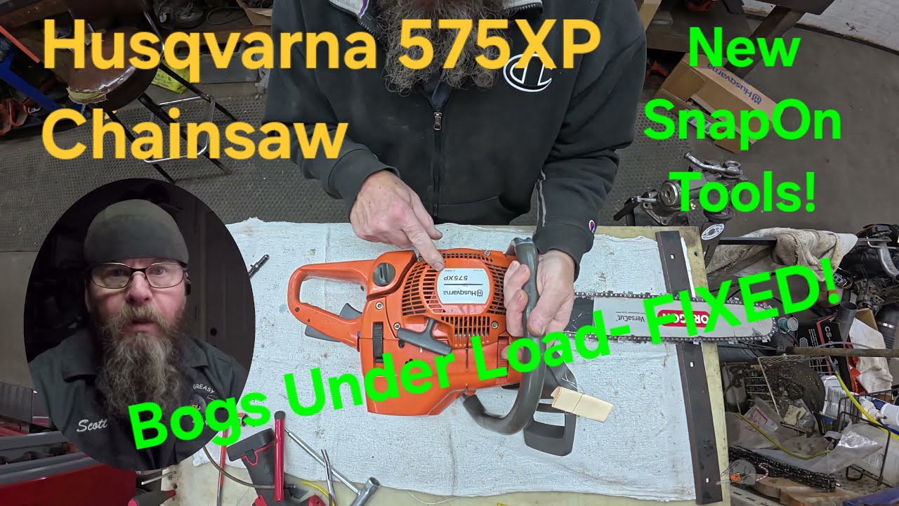 Husqvarna 575XP застревает под нагрузкой — ИСПРАВЛЕНО!