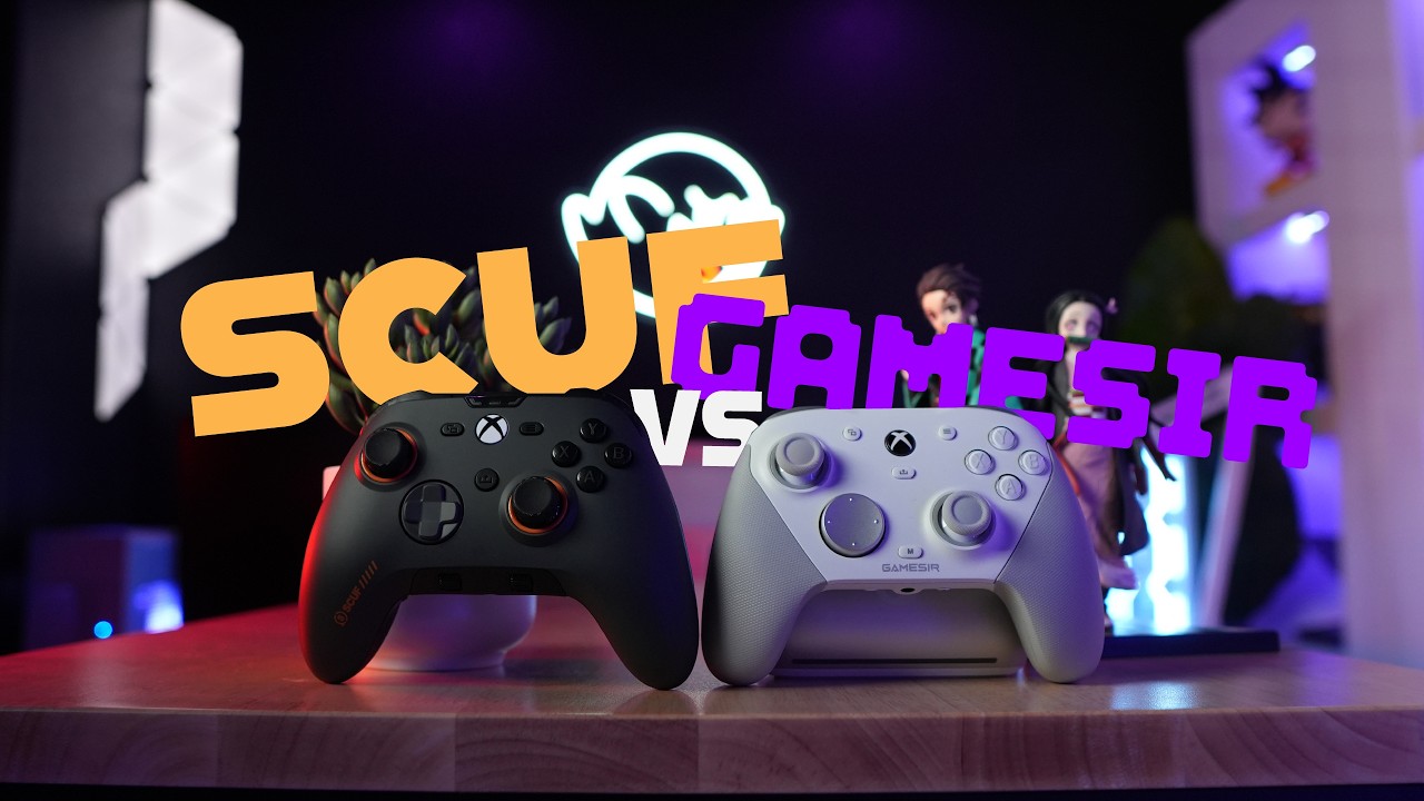 Поединок профессиональных контроллеров: Scuf Valor Pro против Gamesir G7 Pro