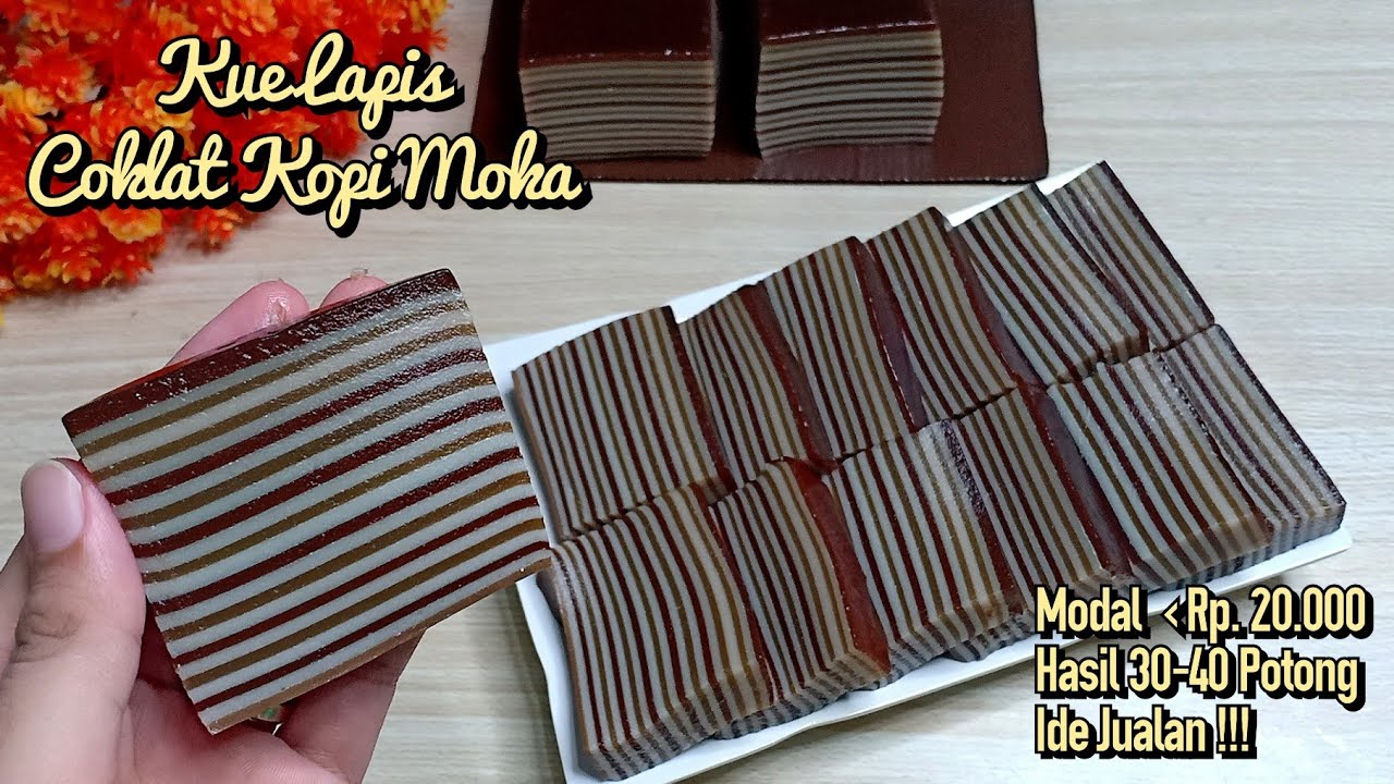 KUE LAPIS TEPUNG TERIGU DAN TAPIOKA ENAK BANGET EKONOMIS Rp. 20.000 | IDE JUALAN ANTI GAGAL !!!