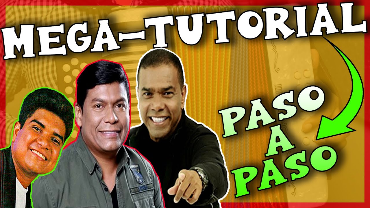 ✅7 EXITOS de los DIABLITOS del VALLENATO en ACORDEÓN paso a paso ✅ MEGA-TUTORIAL