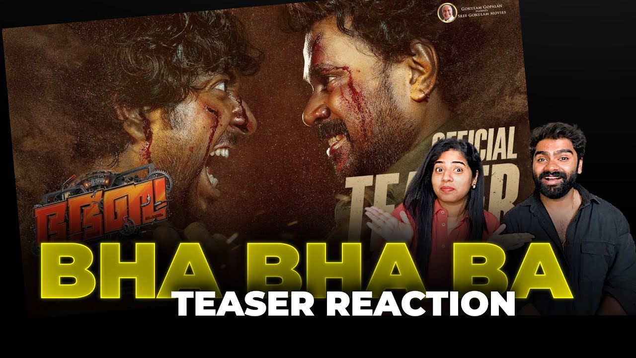 BHA BHA BA TEASER REACTION | Dileep | Gokulam Gopalan | Vineeth Sreenivasan | Dhyan | Dhananjay S