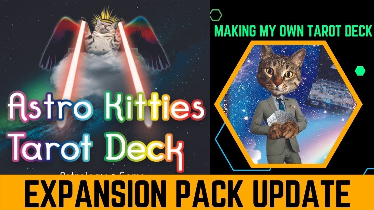 Making of the Astro Kitties Expansion Pack | 12 Zodiac Cards Astrology | Astro Kitties MPC.com