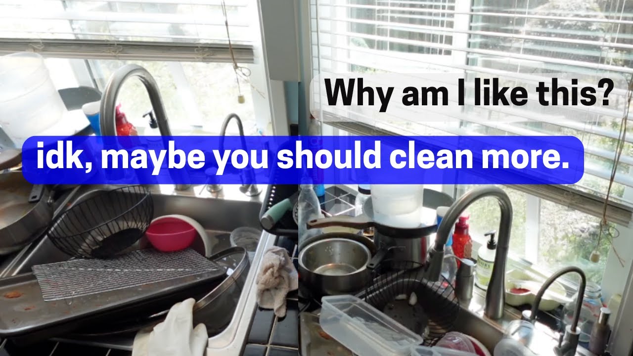 Watch Me Make My DIRTY Kitchen Squeaky Clean!! 🧼🫧