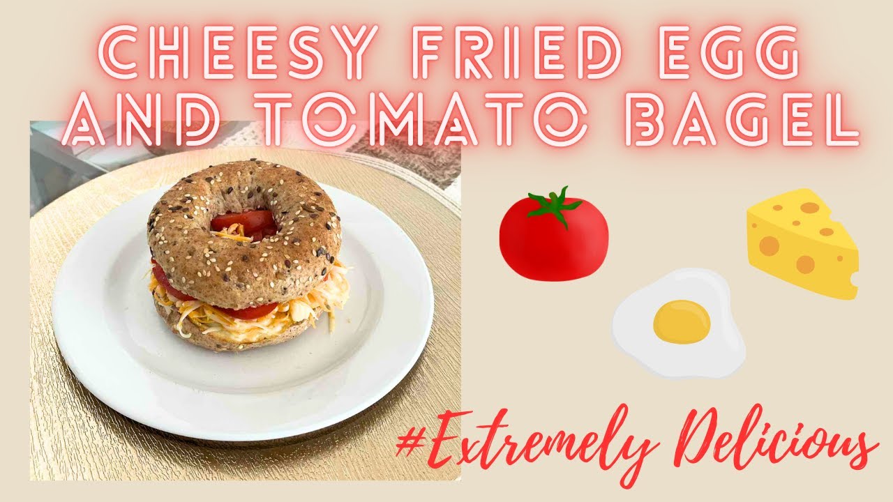 CHEESY FRIED EGG AND TOMATO SANDWICH - EXTREMELY DELICIOUS
