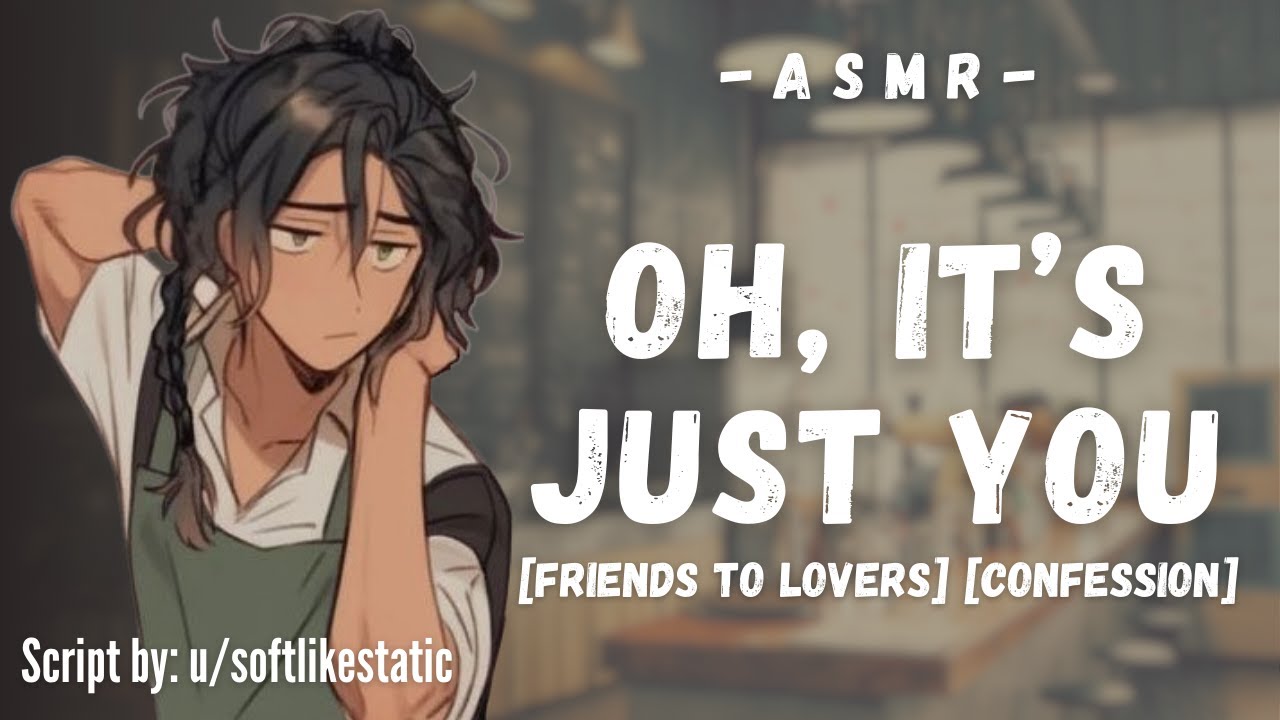 Your Grumpy Barista Has A Soft Spot For You [Friends to Lovers] [Flirting] [Confession] [M4A ASMR]
