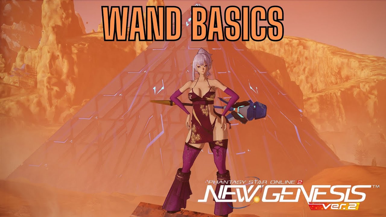 [PSO2 NGS] Class Weapon Basics (Wand)