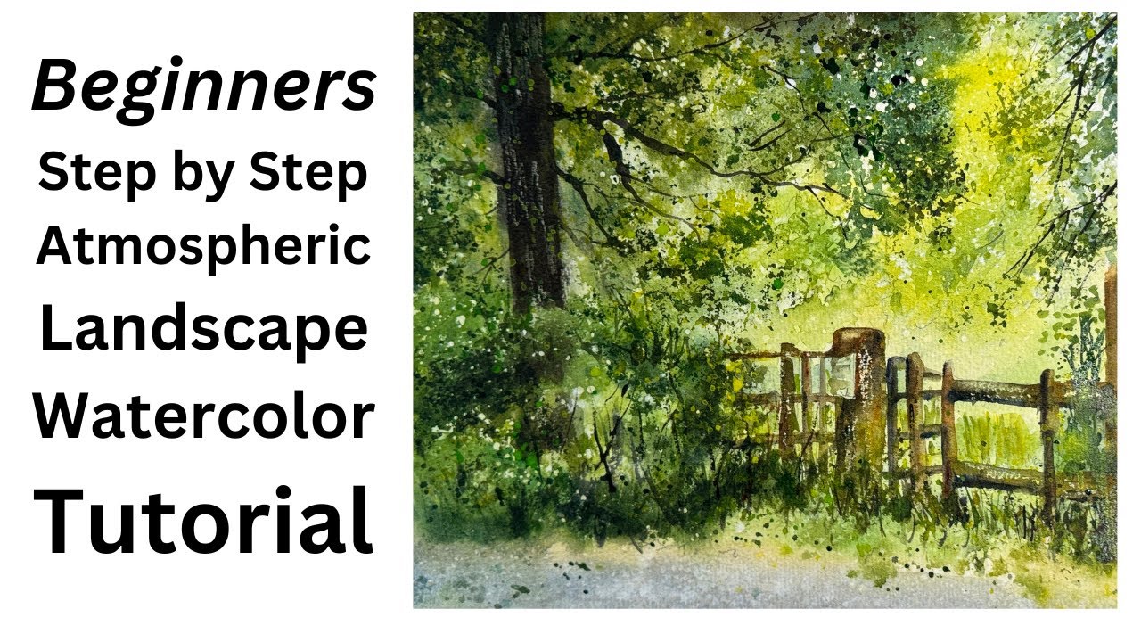 How To Paint Trees & Foliage In Watercolour