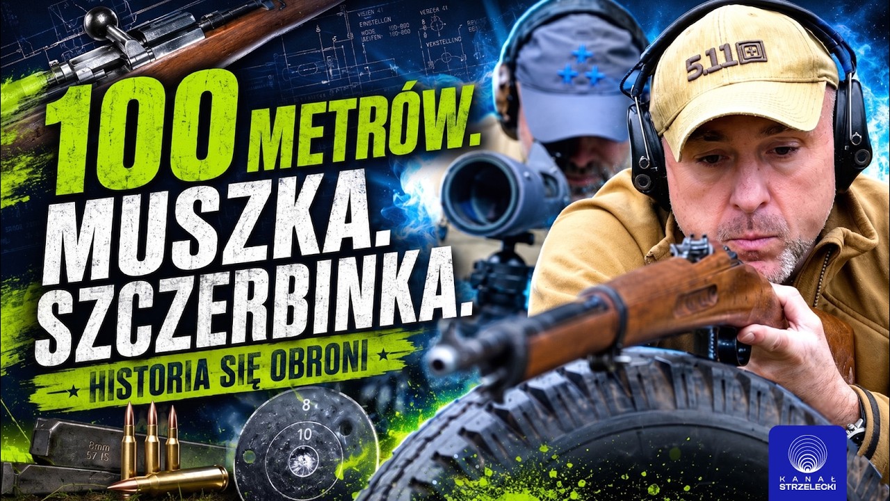 Strzelanie z zabytkowego karabinu na 100 metr&oacute;w | Historia się obroni #1