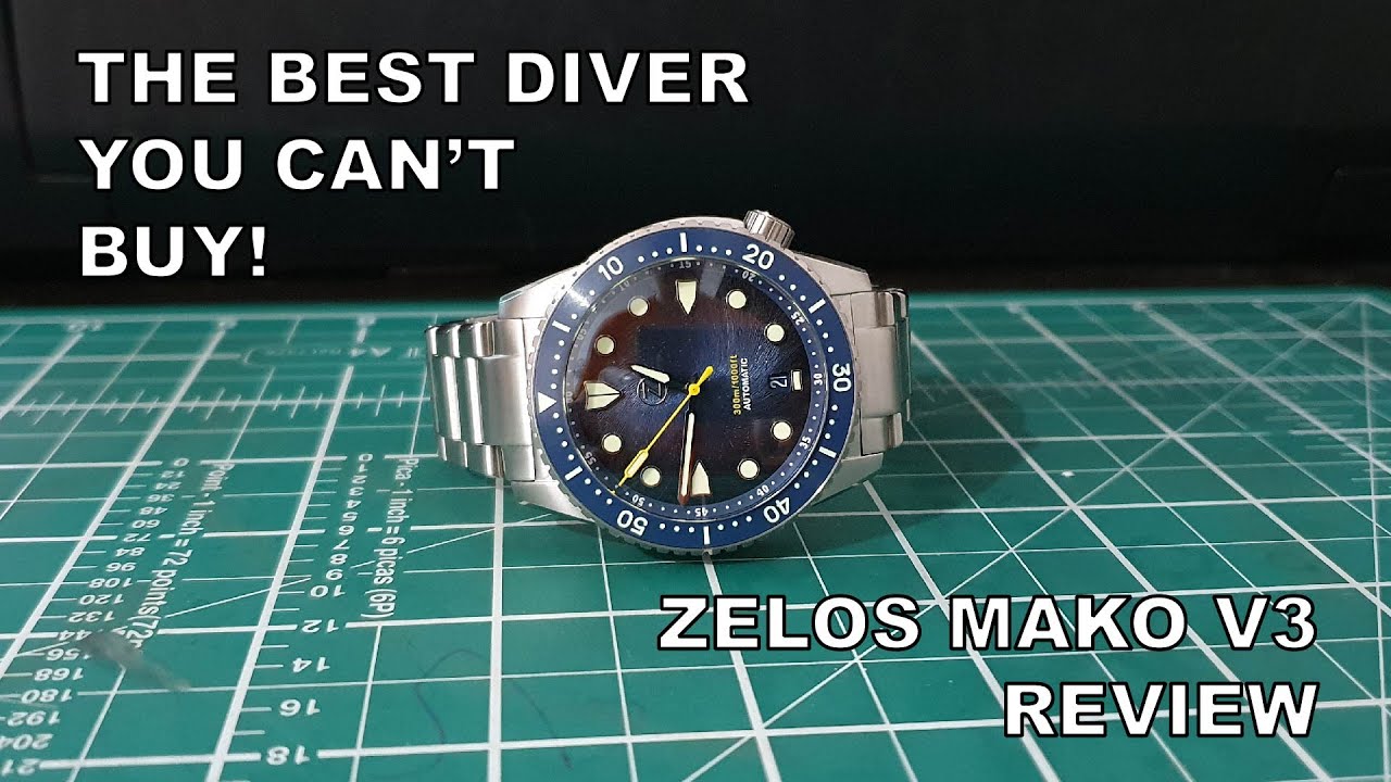 The Best Diver You Can't Buy - Zelos Mako V3 Review