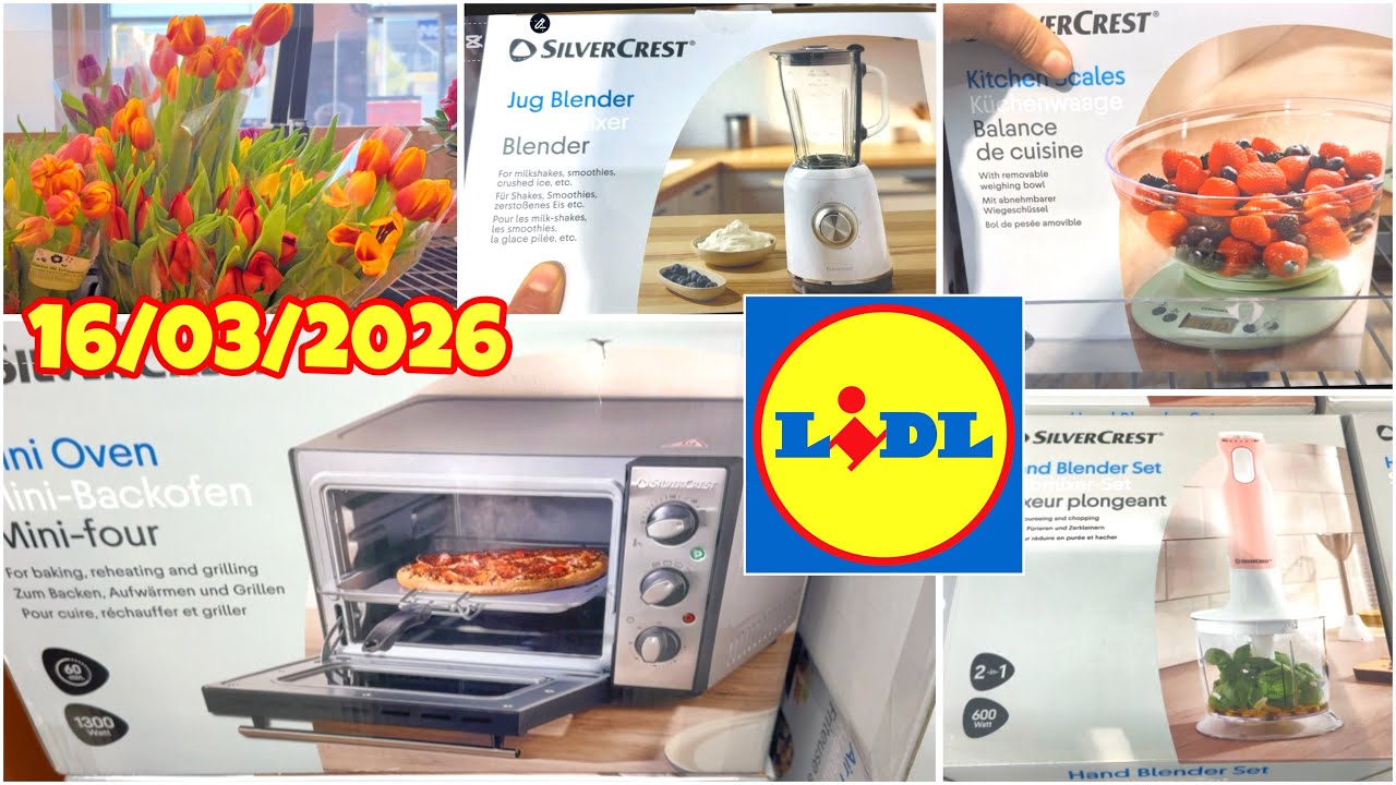 LIDL BAZAR OFERTAS SEMANALES ❤️🛒 ELECTRODOM&Eacute;STICOS, COCINA, DECORACI&Oacute;N y M&Aacute;S