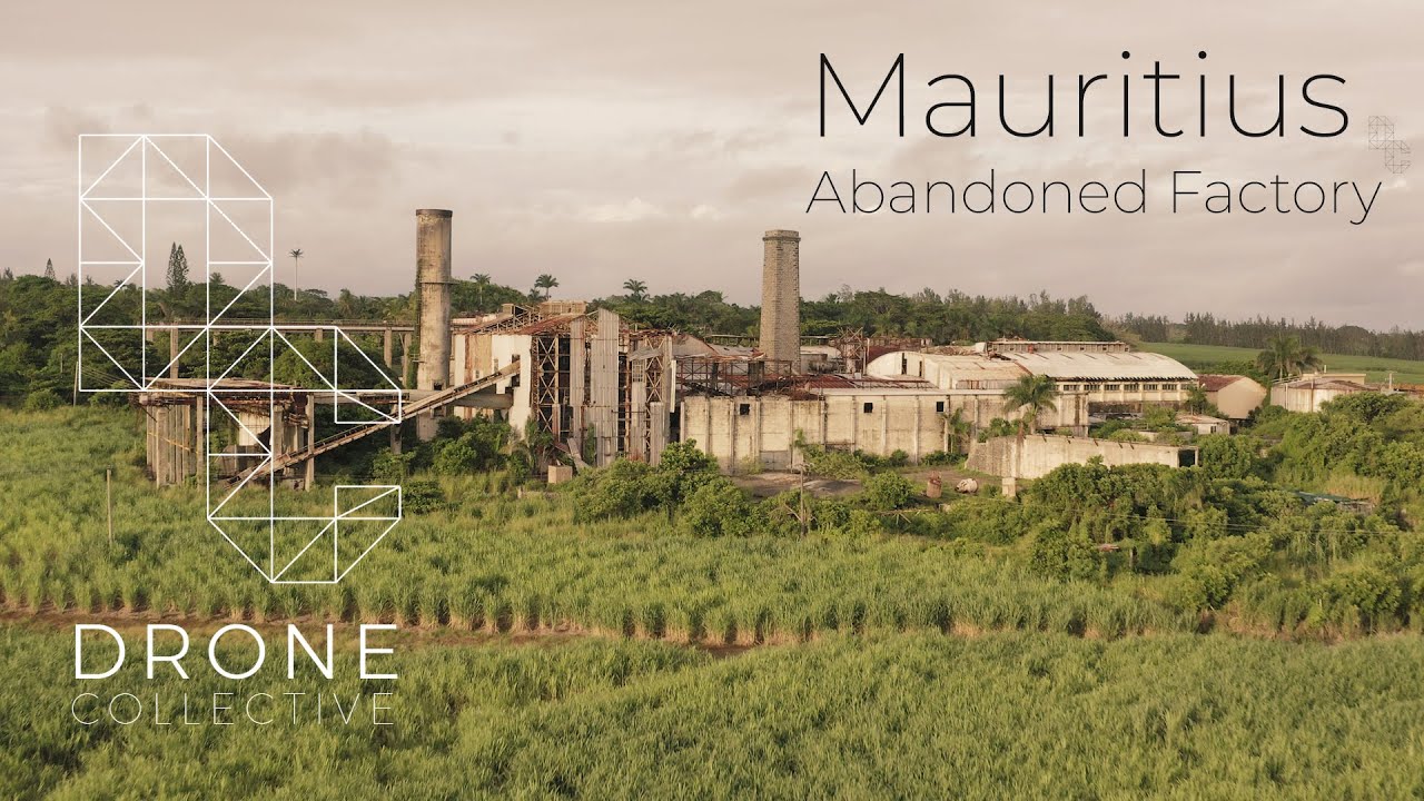 Mauritius by Drone - The Islands Abandoned Factory!