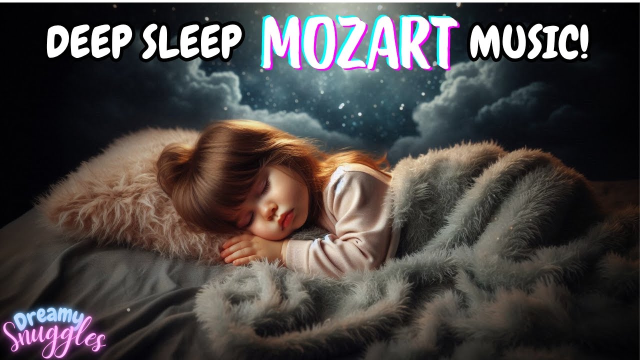 Midnight Calm - 8 Hours Deep Mozart Sleep Music for Overtired Babies | Calm Sleep All Night