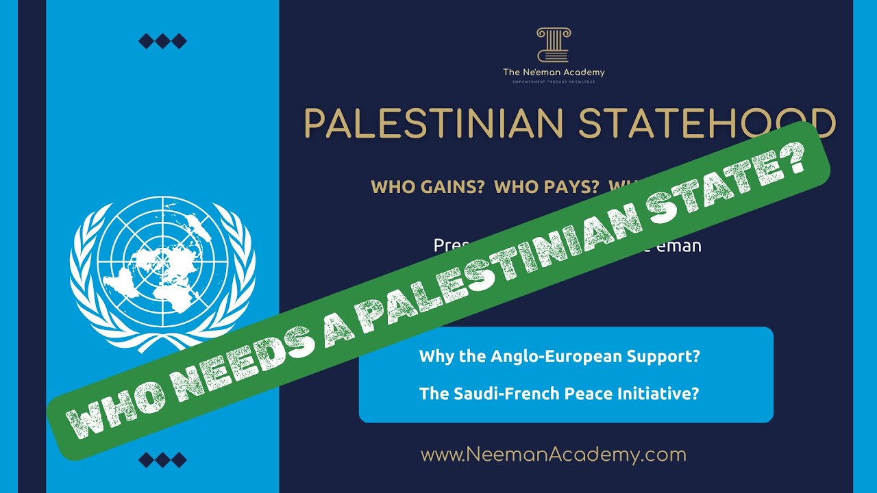 Who needs a Palestinian State?