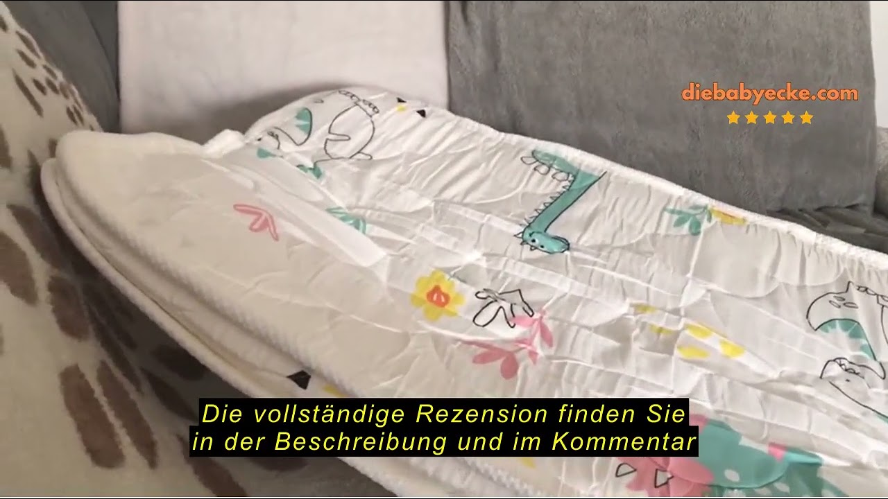 Produktbewertung Ours à bulles Hochwertige Schaumstoff Matratze 70x140, Hochwertiger Weicher Mikrofa