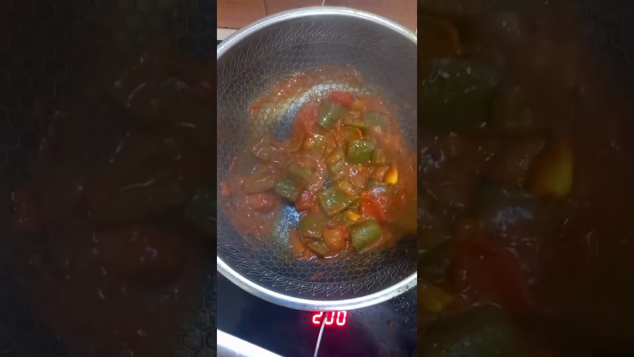 Capsicum with fish#follow #easyrecipe #fish 